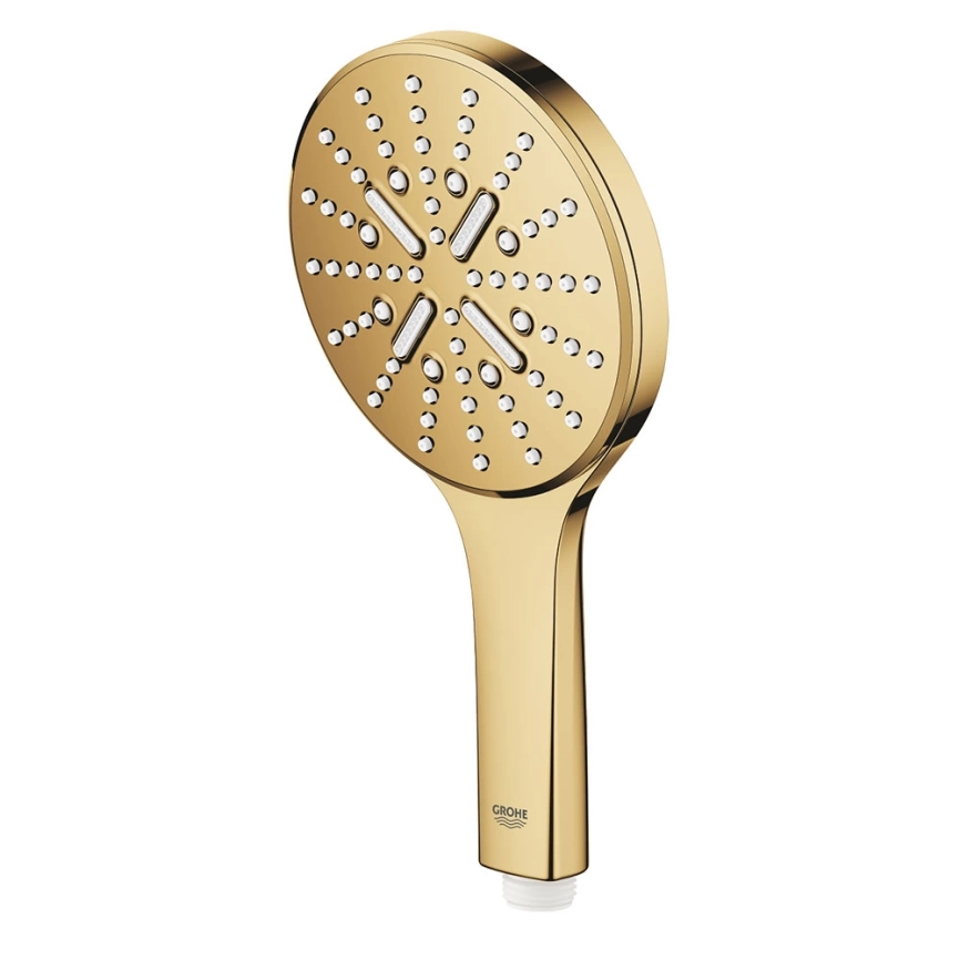 Душевая лейка Grohe Rainshower SmartActive 130 26574GL0 золото - фото 2