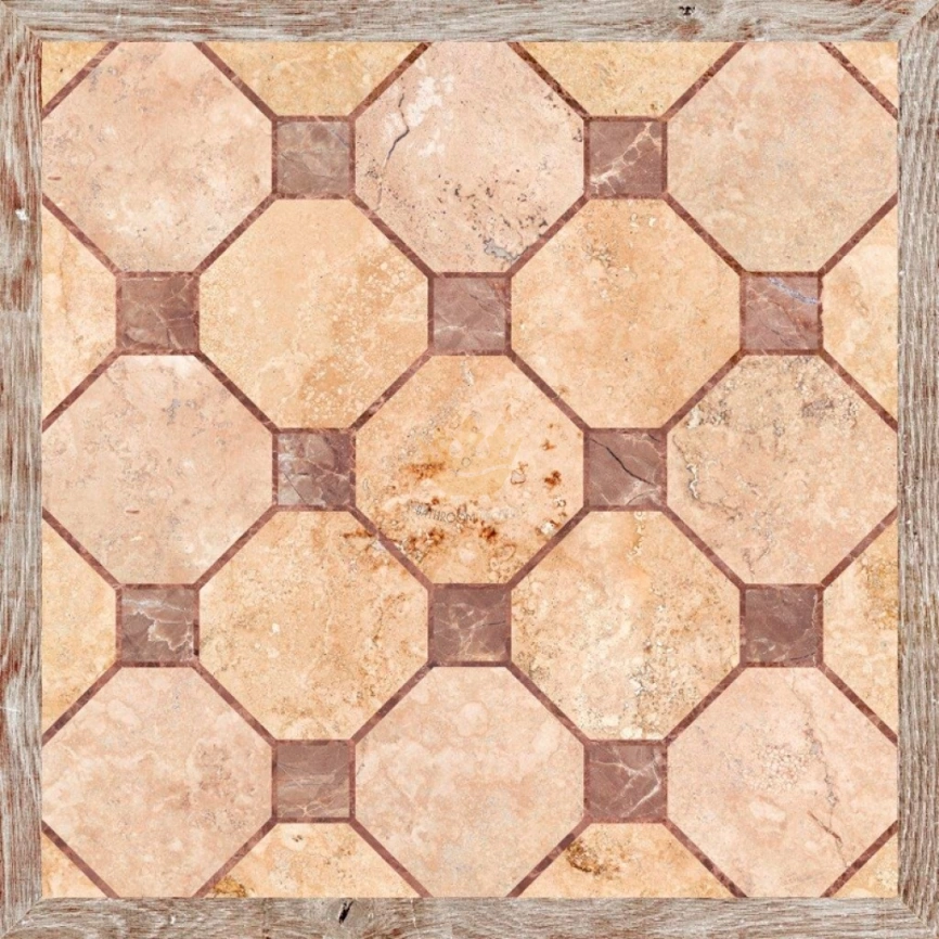 Керамогранит напольный 45x45 М-квадрат Тоскана коричневый светлый 731961 фото 1