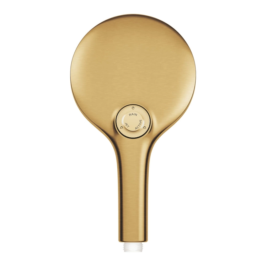 Душевая лейка Grohe Rainshower SmartActive 130 26574GN0 золото - фото 3