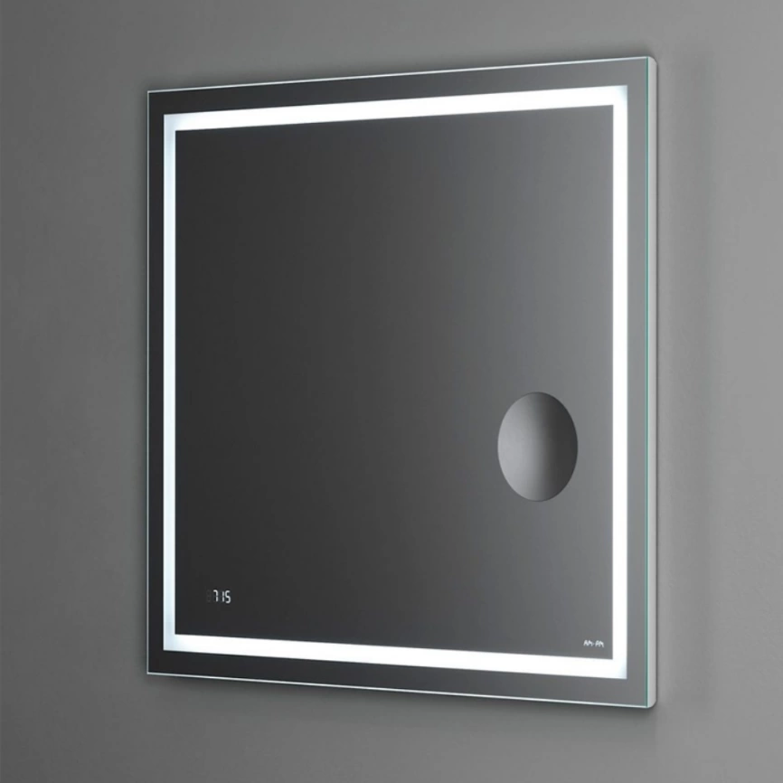 Зеркало настенное с контурной LED-подсветкой AM.PM Gem M91AMOX0803WG 80 см - 1 фото
