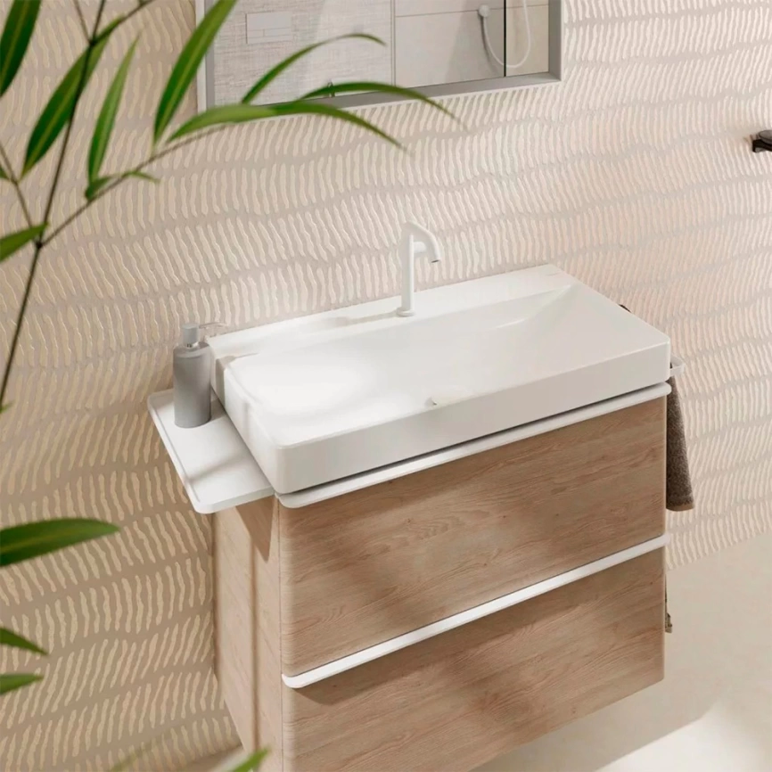 Раковина Hansgrohe Xelu Q 60318450 накладная, белая - фото 2