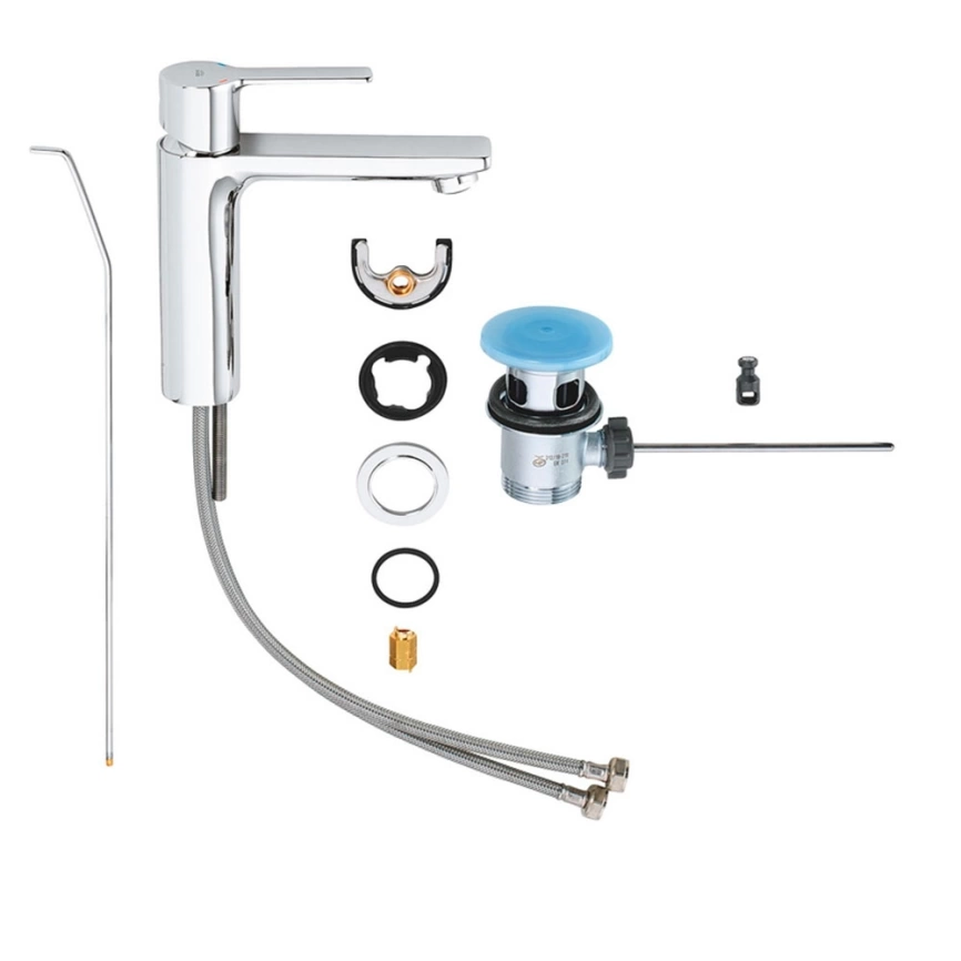 Смеситель раковины Grohe Lineare 32114001 хром - фото 5