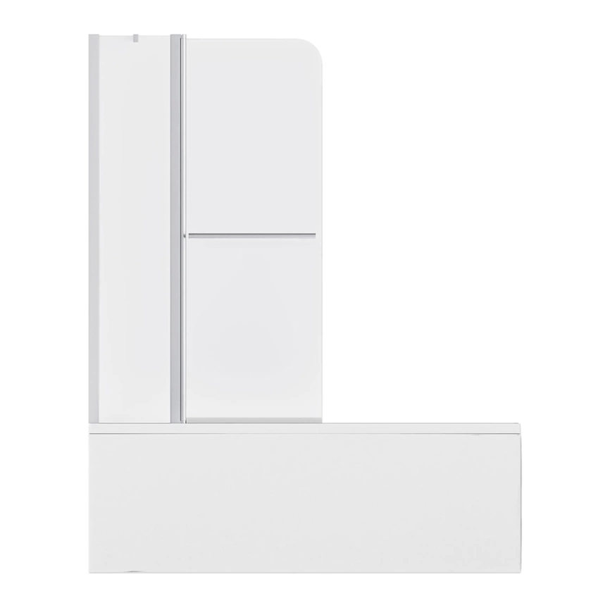 Штора на ванну из стекла 1Marka P-05 85x150 Mistelite L матовая - фото 2