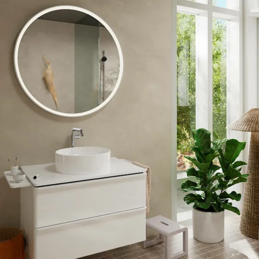 Смеситель для раковины Hansgrohe Tecturis S 73370000, хром - фото 1