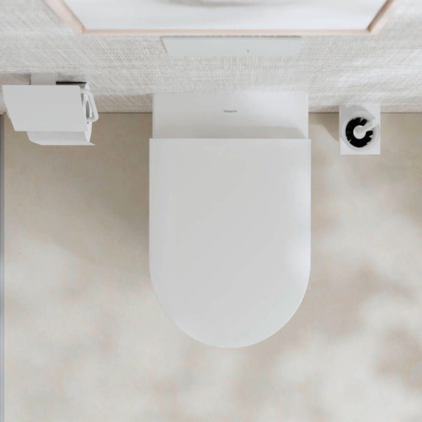 Унитаз подвесной Hansgrohe GladeLake S 60106450 с сиденьем - фото 2