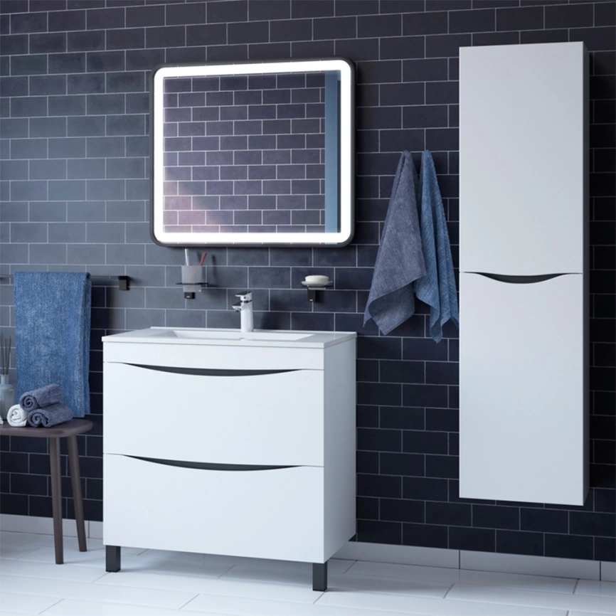 Тумба с раковиной напольная Iddis Cloud 80 CLO80WFi95K фото 4