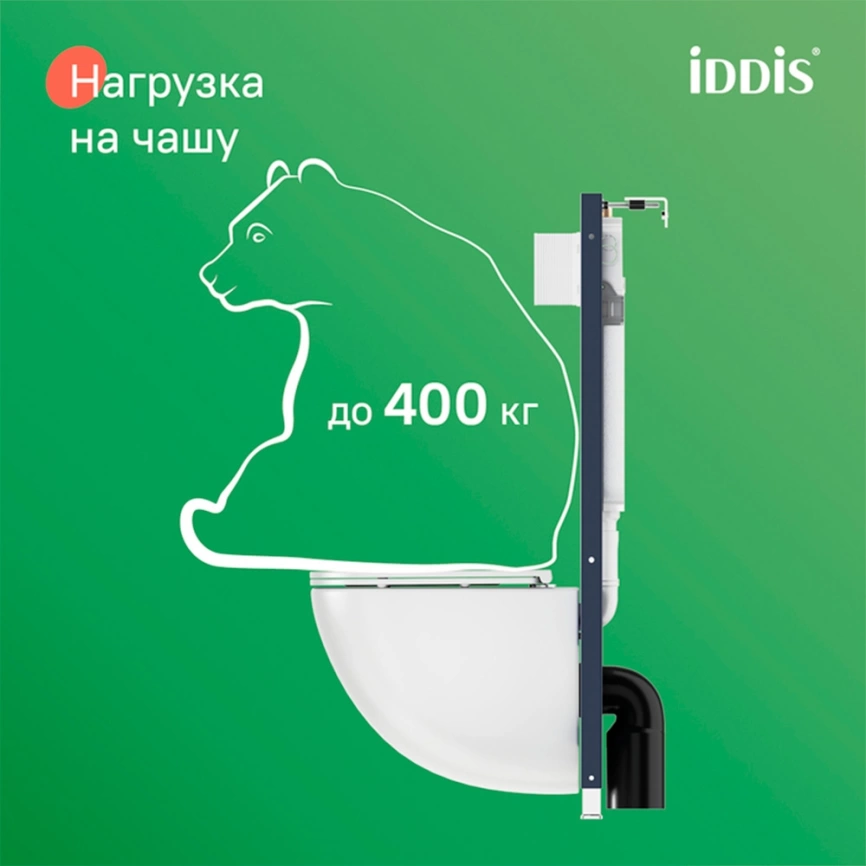 Инсталляция для подвесного унитаза Iddis Profix Air PRA0000i32, пневматическая - фото 3