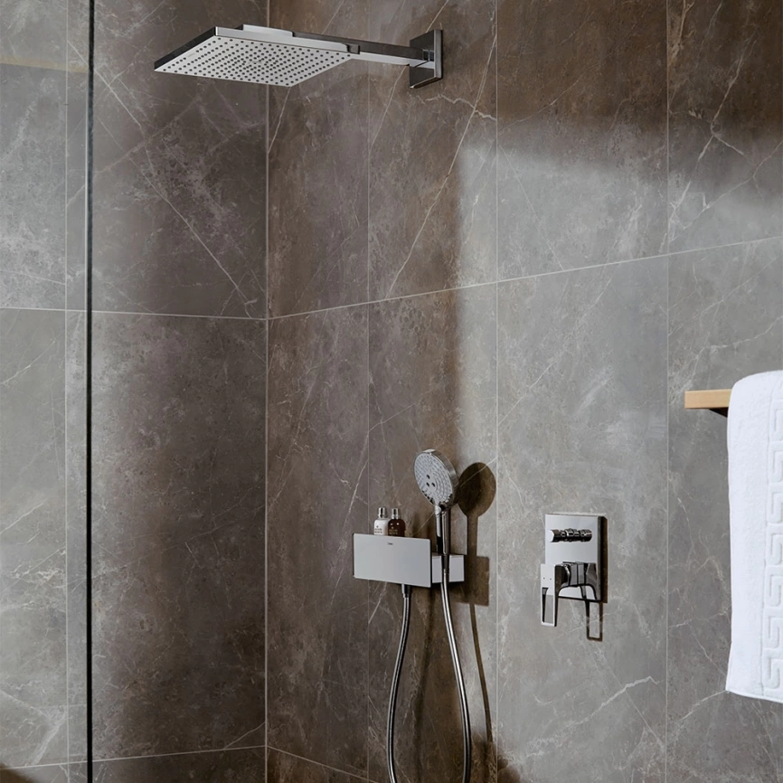 Лейка для верхнего душа Hansgrohe Raindance E 300 26238000 хром - фото 2