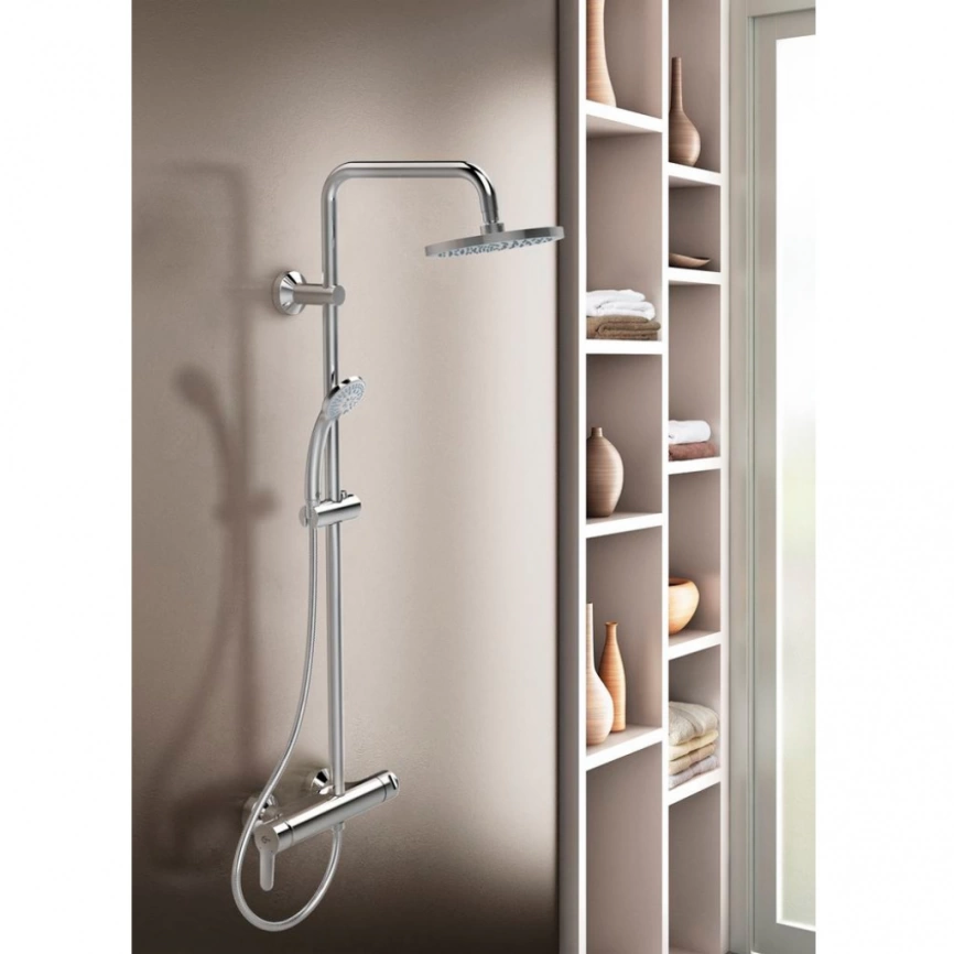 Душевая стойка Ideal Standard IdealRain Eco B1098AA, хром - фото 1