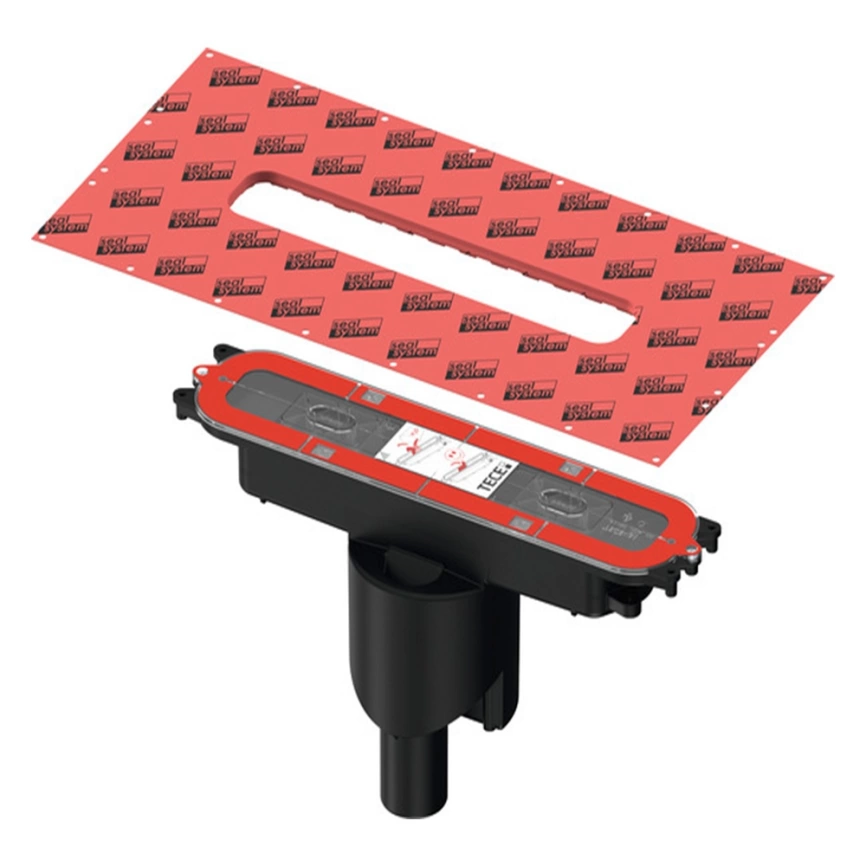 Сифон для душевого лотка TECE Drainprofile 673003 DN 50, вертикальный слив