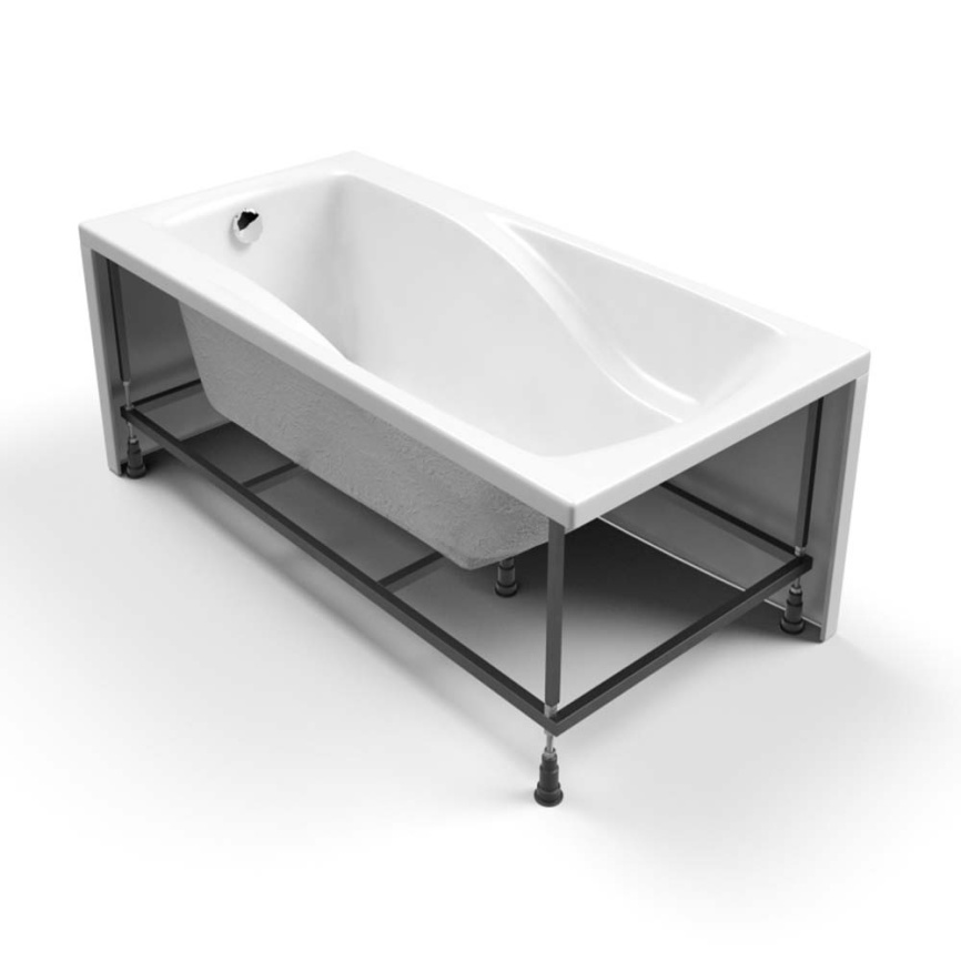 Ванна акриловая Cersanit Zen 180x85 с ножками - фото 6