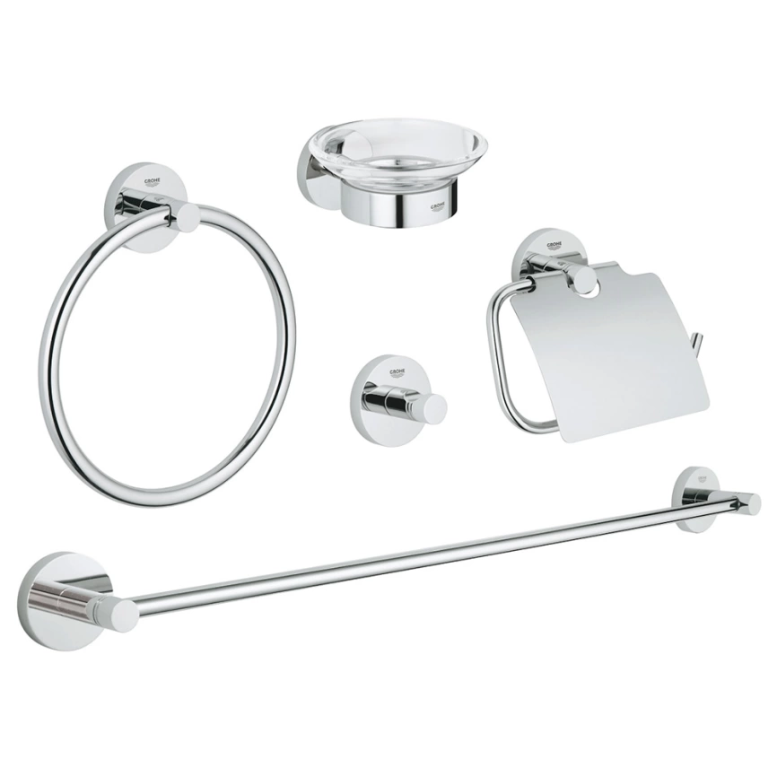Набор аксессуаров Grohe Essentials 40344001 для ванной