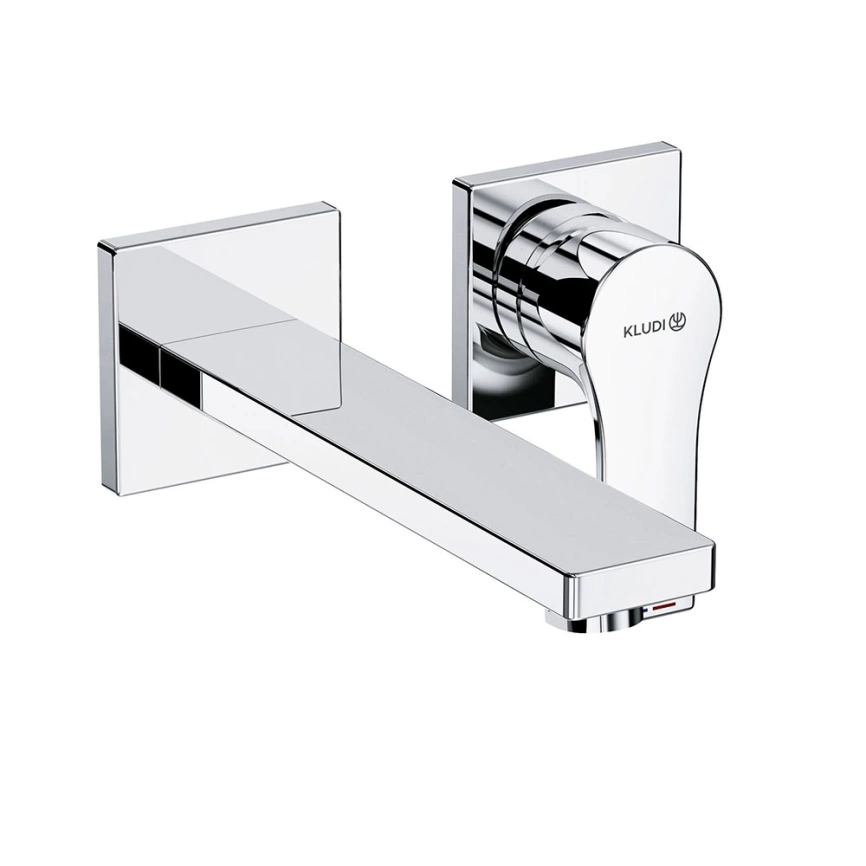 Смеситель для раковины Kludi Zenta SL 482440565, настенный хром