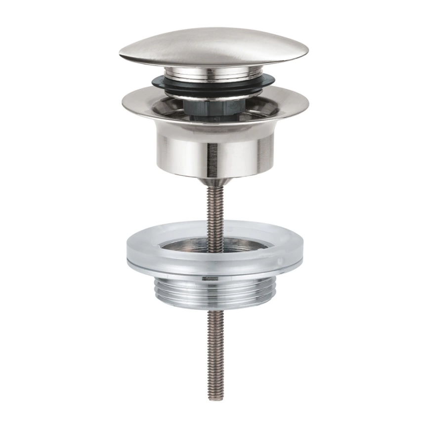 Донный клапан для раковины Grohe 65807DC0 суперсталь