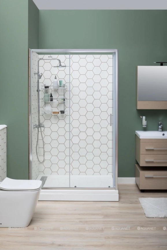 Душевая дверь Aquanet SD-1200A 120x190, прозрачное стекло - фото 4