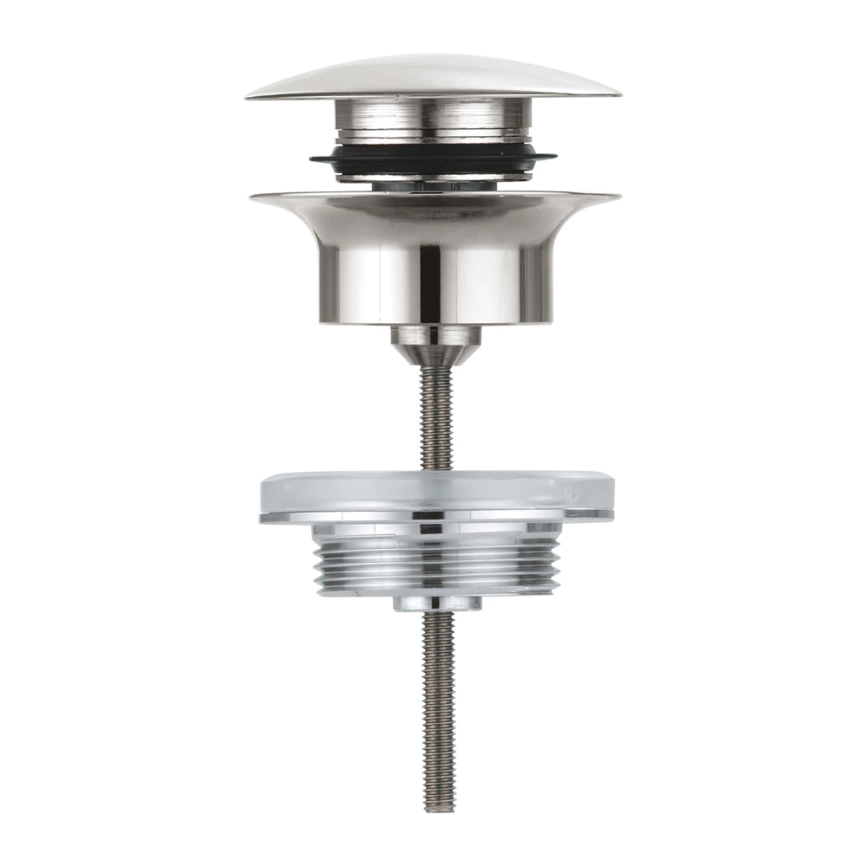 Донный клапан для раковины Grohe 65807DC0 суперсталь - фото 1
