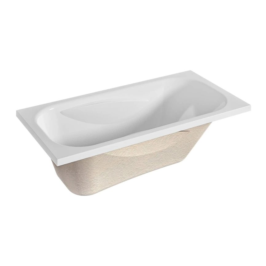 Ванна акриловая 1Marka Astra 120x70 с ножками - фото 1