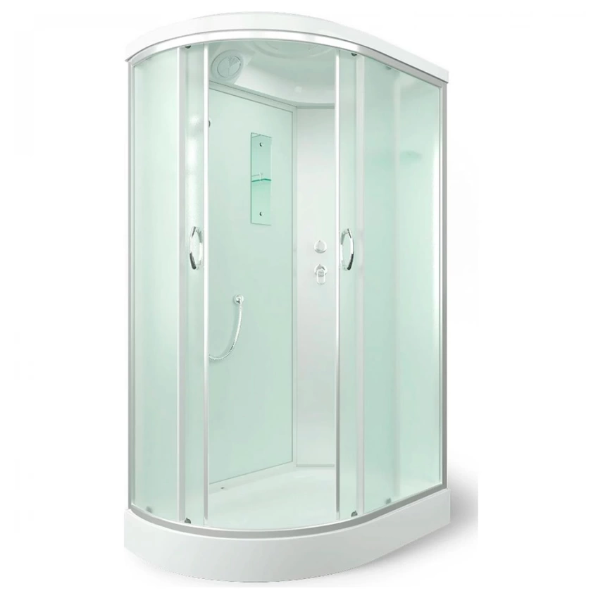 Душевая кабина 120x80 Erlit ER3512PR-C3-RUS правая матовое стекло с низким поддоном