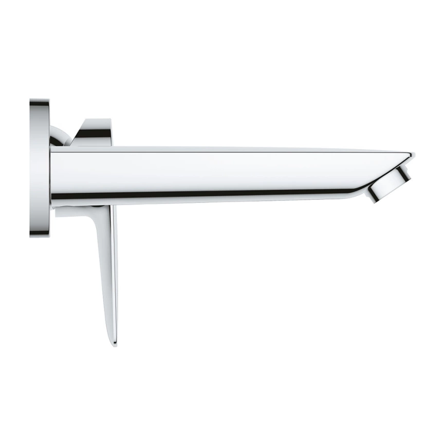Смеситель для раковины Grohe BauEdge 20474001 настенный, хром - фото 4
