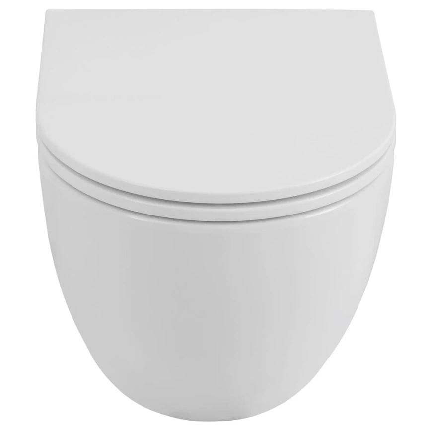 Унитаз подвесной Allen Brau Priority Tornado 4.31009.20 с сиденьем, белый - фото 2