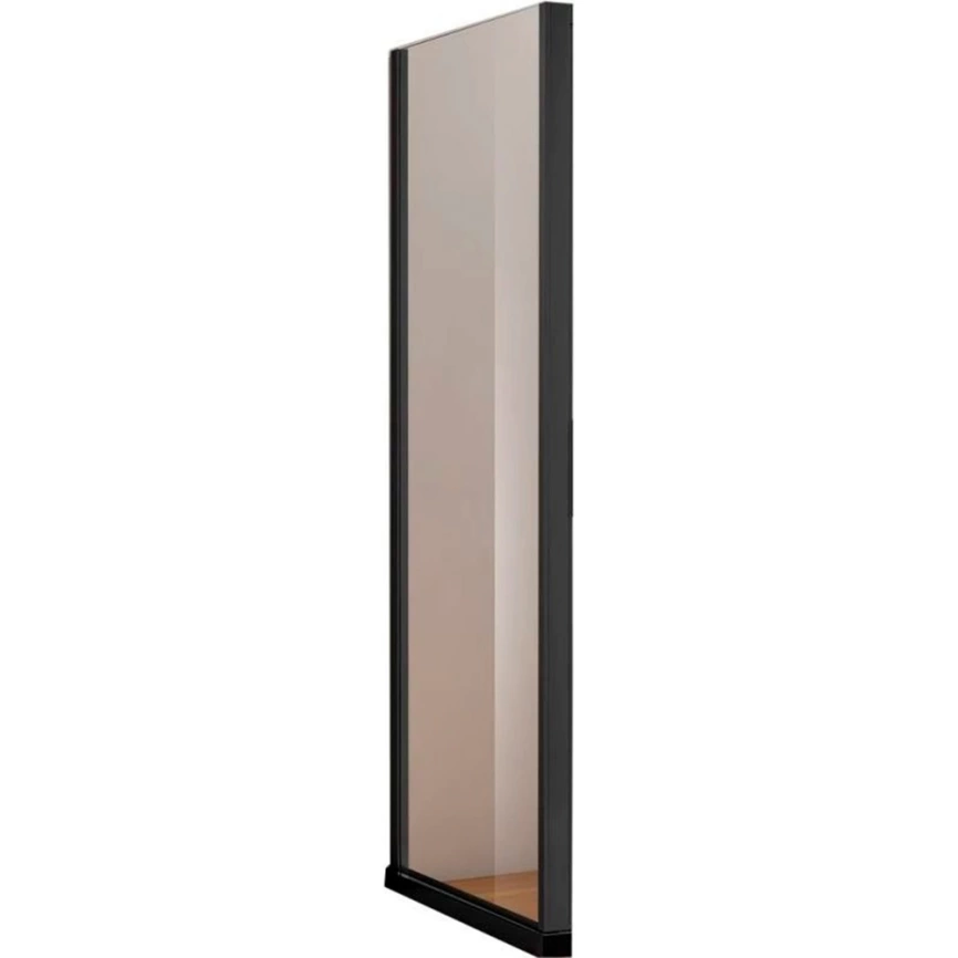 Душевая перегородка Aquanet Pleasure AE60-F-90H200U-BT 90x200, черная - фото 1