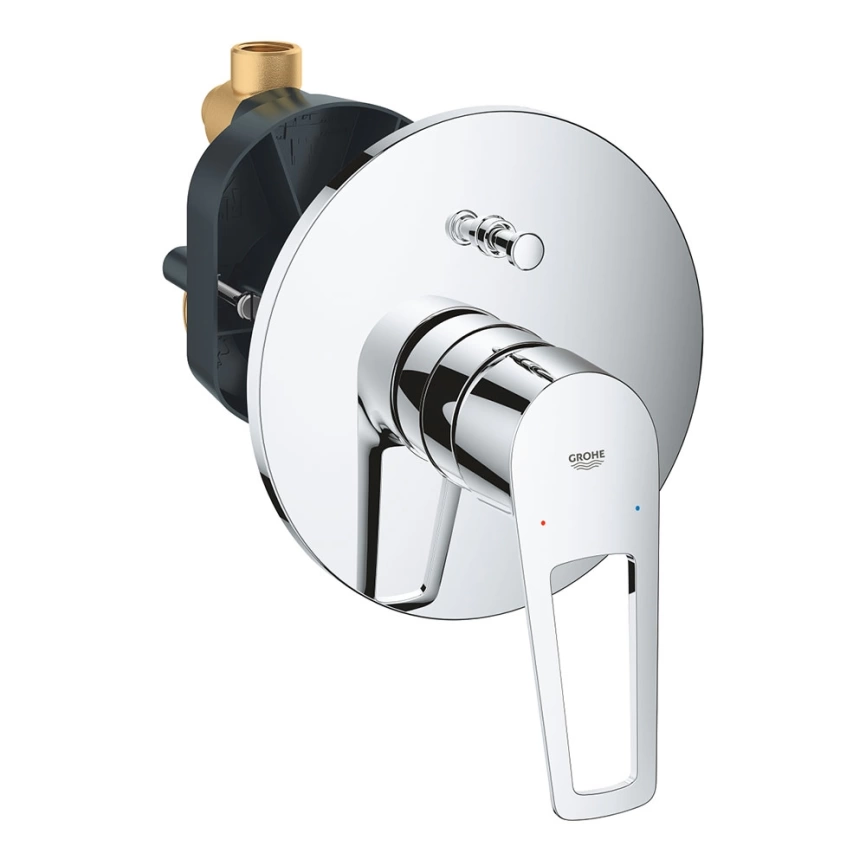 Смеситель для ванны Grohe BauLoop 29081001, встраиваемый