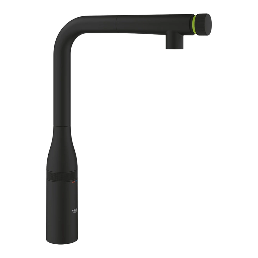 Смеситель для кухни Grohe Essence SmartControl 31928KF0, черный - фото 2