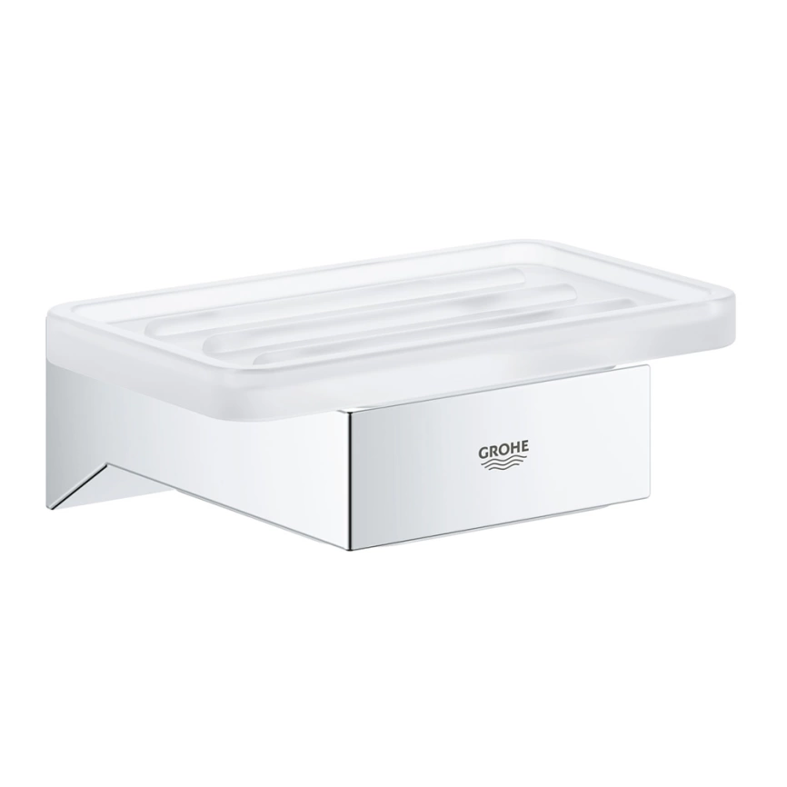 Мыльница Grohe Selection Cube 40806000 без держателя - фото 1