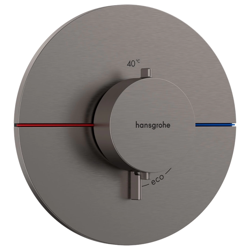 Смеситель для душа Hansgrohe ShowerSelect Comfort S 15559340 с термостатом графит