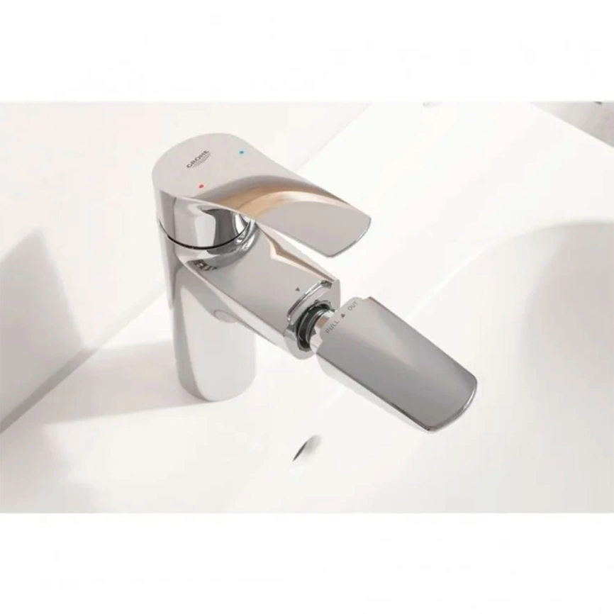 Смеситель для раковины Grohe Eurosmart 23976003 с выдвижным изливом хром - фото 3