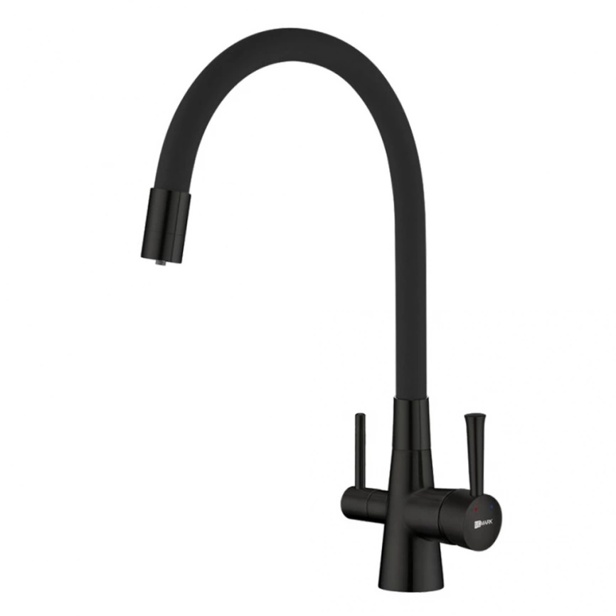 Смеситель для кухни Lemark Comfort LM3075BL c подключением к фильтру питьевой водой