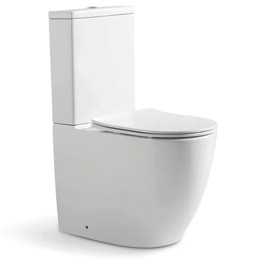 Унитаз компакт Santop ST-1253S безободковый с сиденьем - фото 1