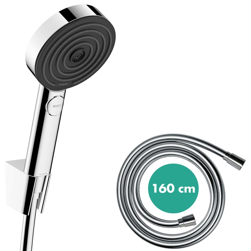 Душевой гарнитур Hansgrohe Pulsify Select S 24303000 хром - фото 1