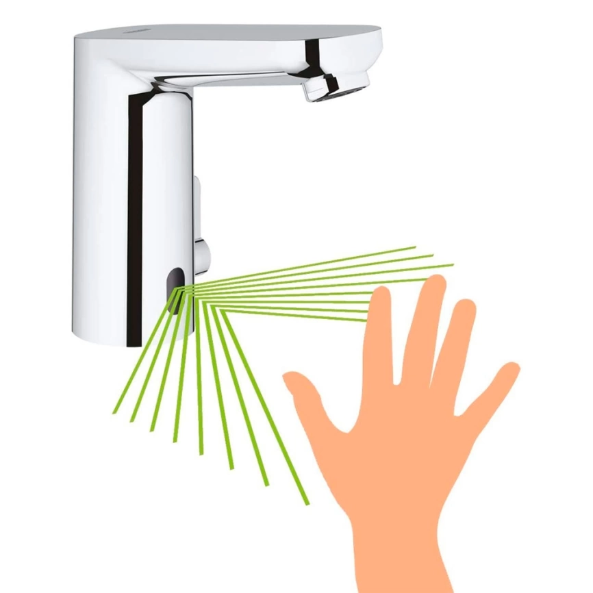 Смеситель для раковины сенсорный Grohe Eurosmart Cosmopolitan E 36327002 - фото 4