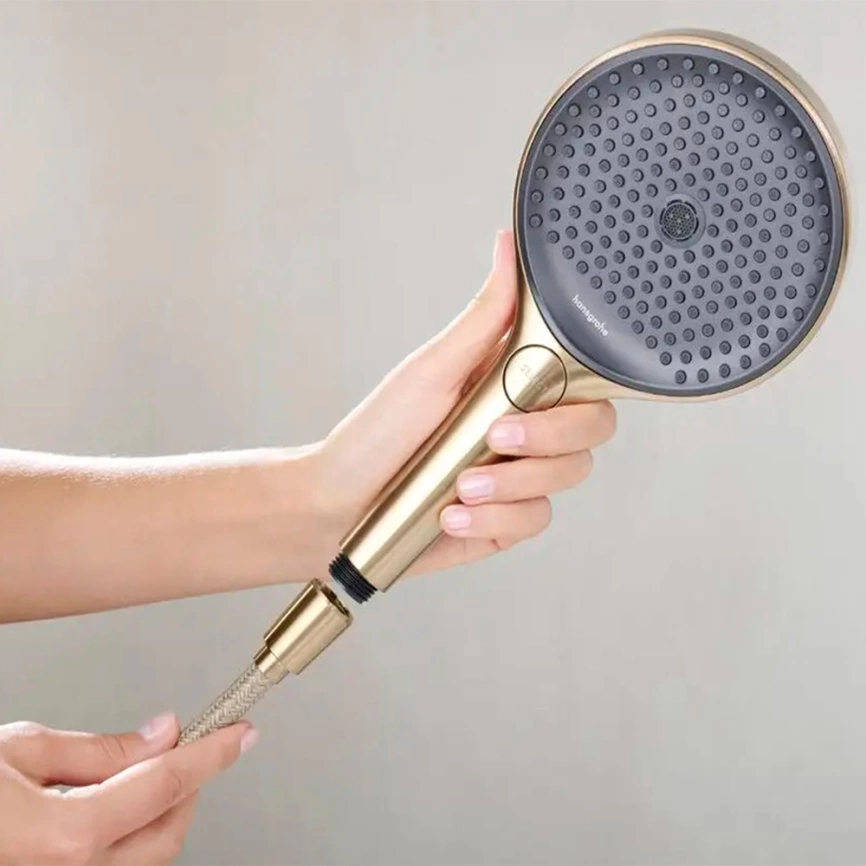 Шланг для душа Hansgrohe IDesignflex Textile 28260140 бронза длина 1,6 метра - фото 2