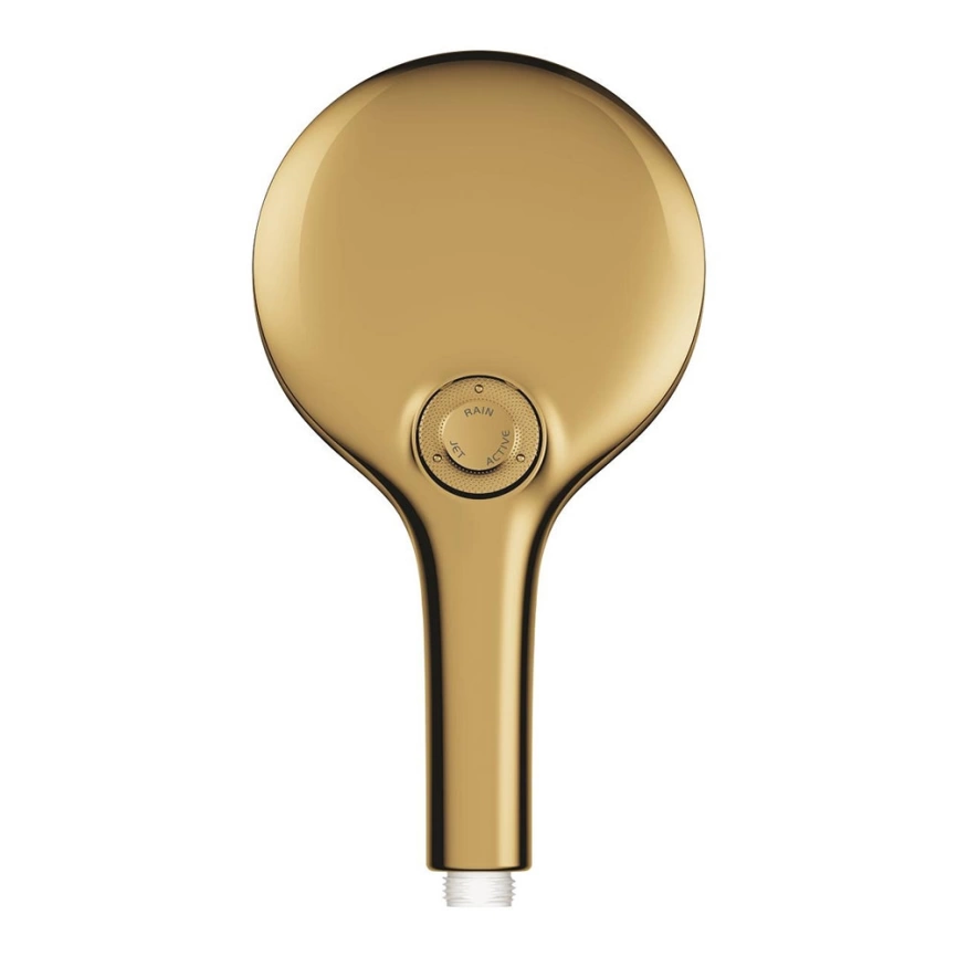 Душевая лейка Grohe Rainshower SmartActive 130 26574GL0 золото - фото 3