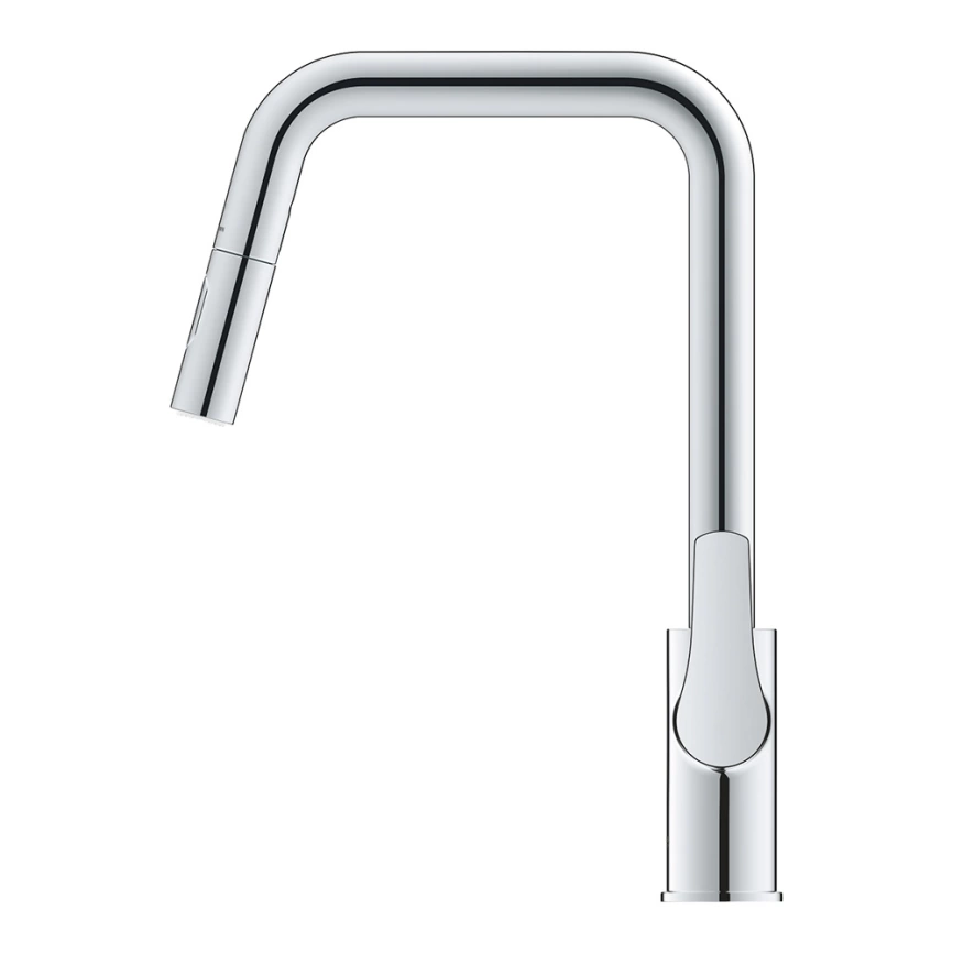 Смеситель для кухни Grohe Eurosmart 30619000 c выдвижным изливом - фото 2