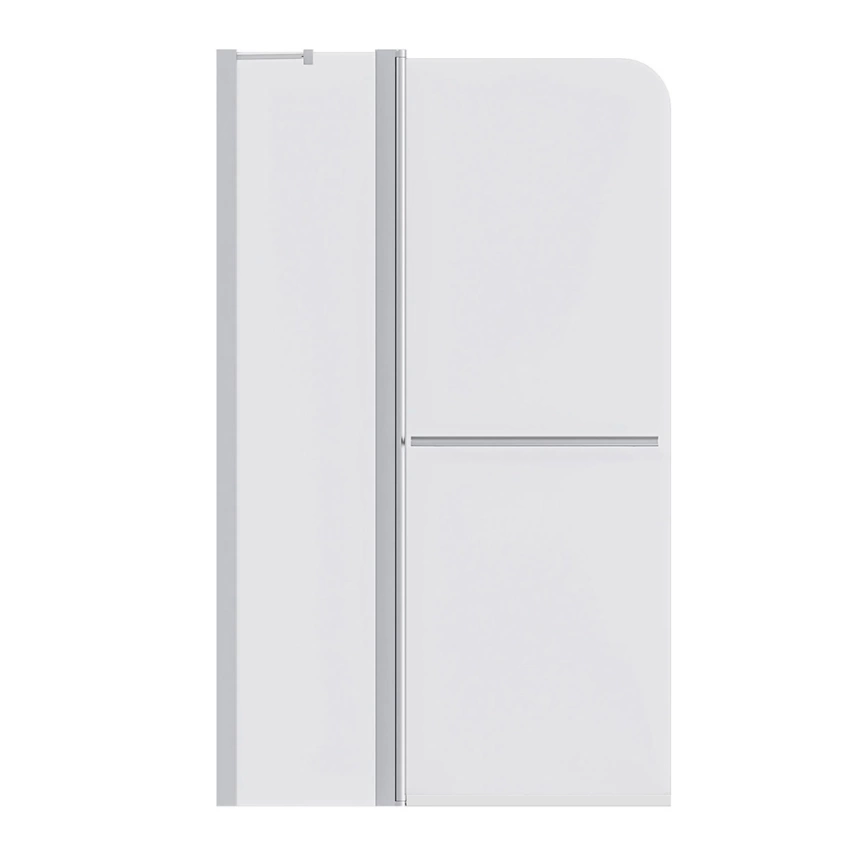 Штора на ванну из стекла 1Marka P-05 85x150 Mistelite L матовая