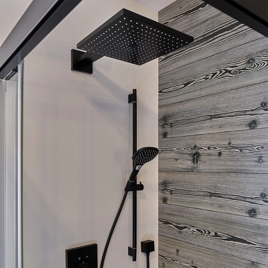 Лейка для верхнего душа Hansgrohe Raindance E 300 26238670 черная - фото 1