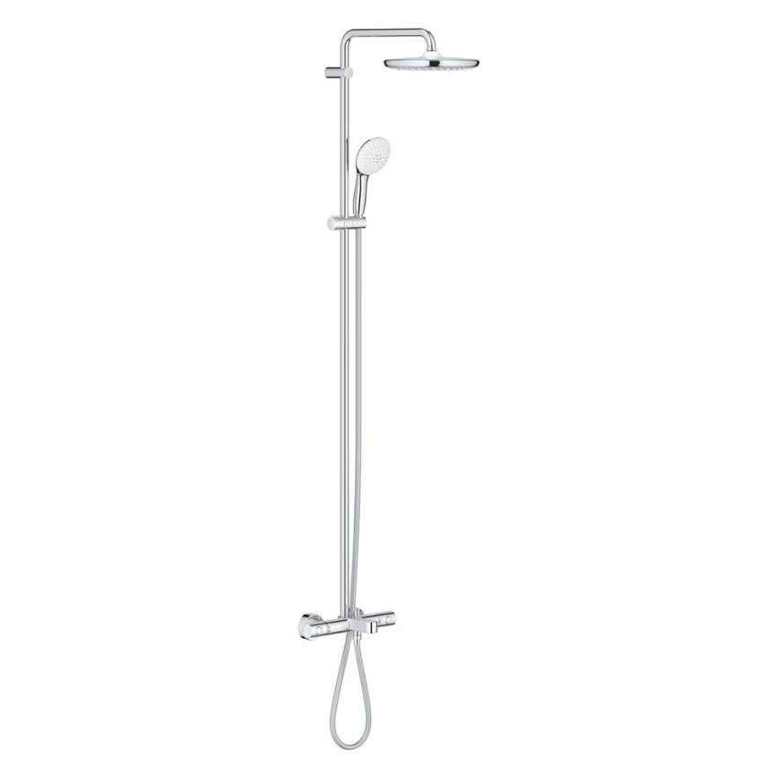 Душевая стойка Grohe Tempesta Cosmopolitan System 250 26672001 с термостатом хром