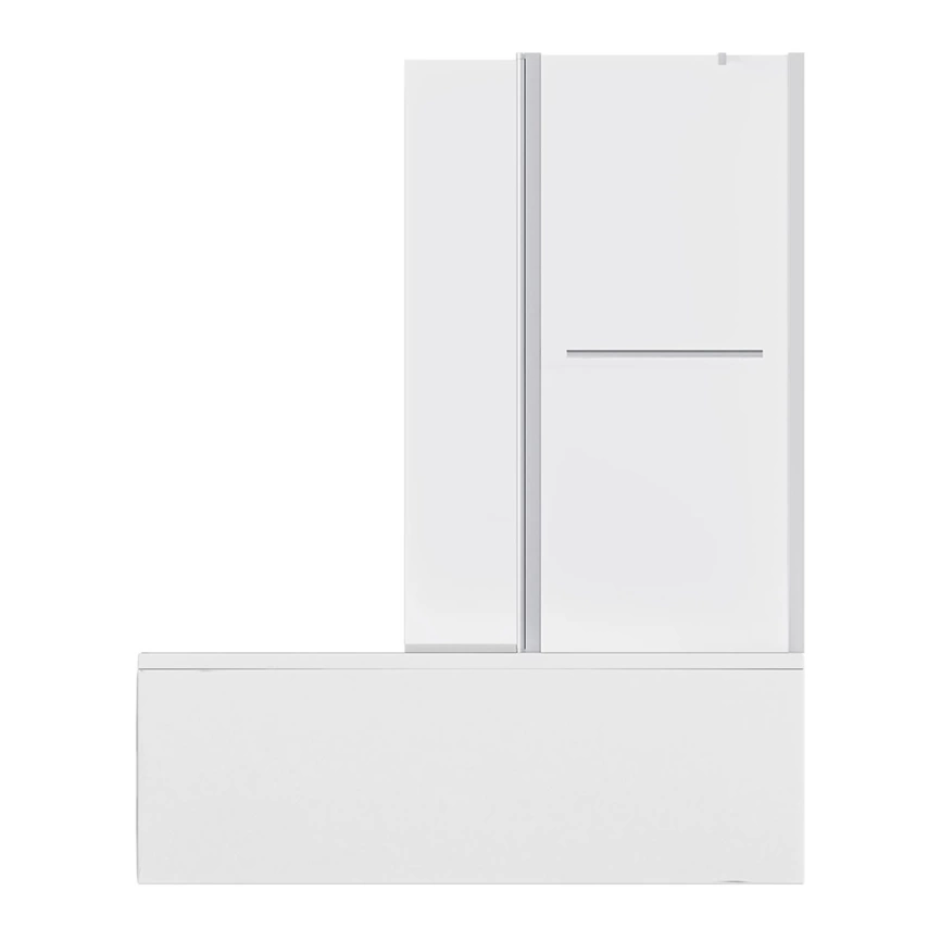 Штора на ванну из стекла 1Marka P-07 95x150 Mistelite R матовая - фото 2