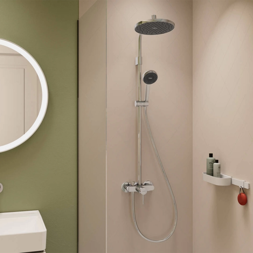 Душевая стойка Hansgrohe Activera S 28875000 хром - фото 1