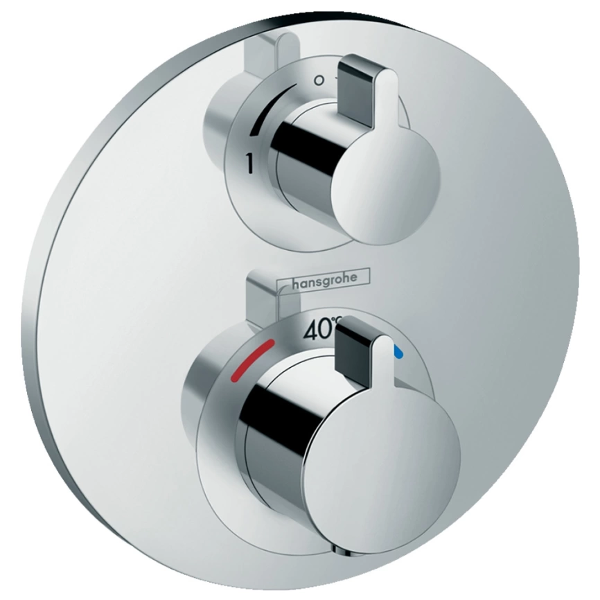 Смеситель для душа Hansgrohe Ecostat S 15758000 с термостатом хром