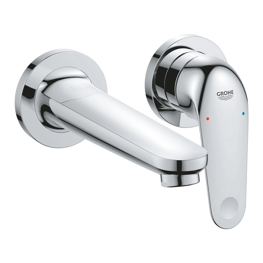 Смеситель для раковины Grohe Euroeco 24274001 настенный, хром