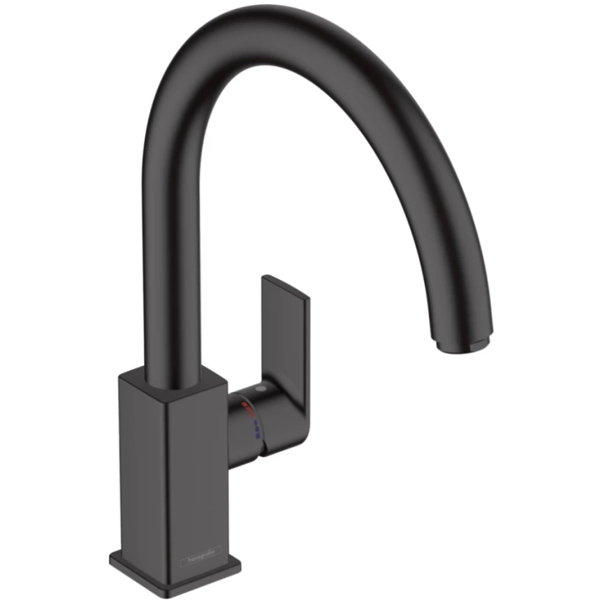 Смеситель для кухни Hansgrohe Vernis Shape 71871670, черный
