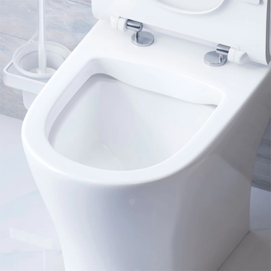 Унитаз компакт напольный Damixa Sirius DX86C8600SC с сиденьем, безободковый - фото 5