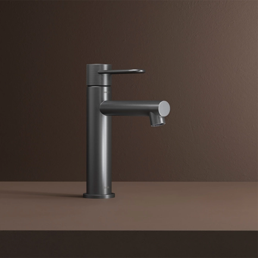 Смеситель для раковины Iddis Duna DUNGM00i01 графит - фото 1