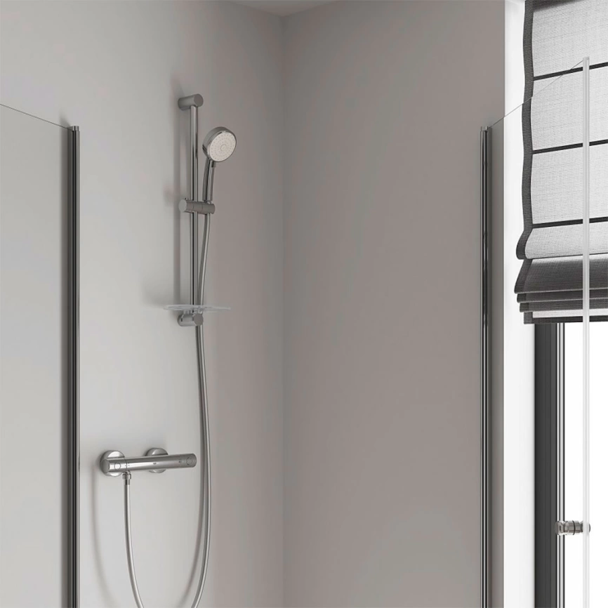 Смеситель для душа с термостатом Grohe Grohtherm 800 Cosmopolitan, 34765000 хром - фото 4