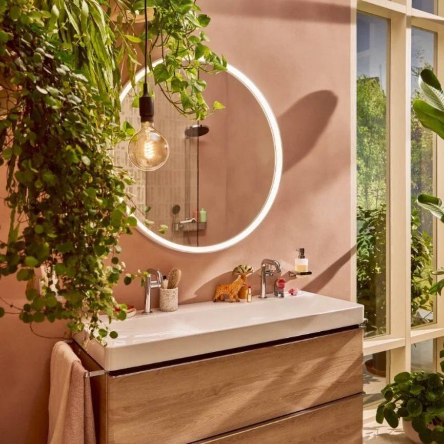 Смеситель для раковины Hansgrohe Tecturis S 73323000, хром - фото 1