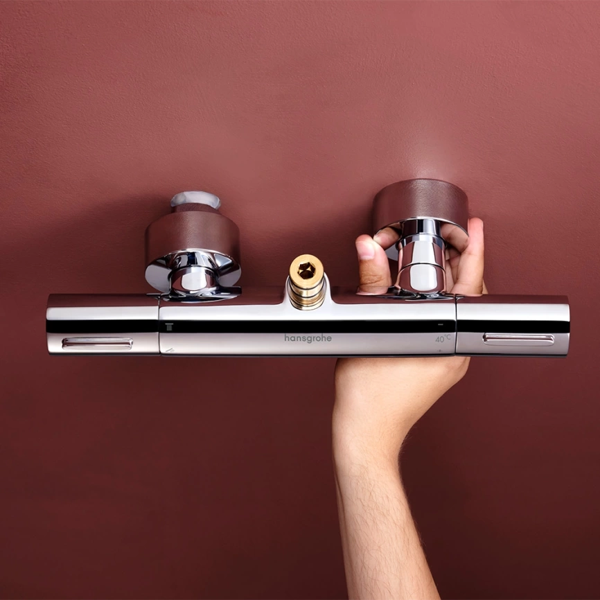 Душевая стойка Hansgrohe Raindance Alive S 24592000 с термостатом хром - фото 3